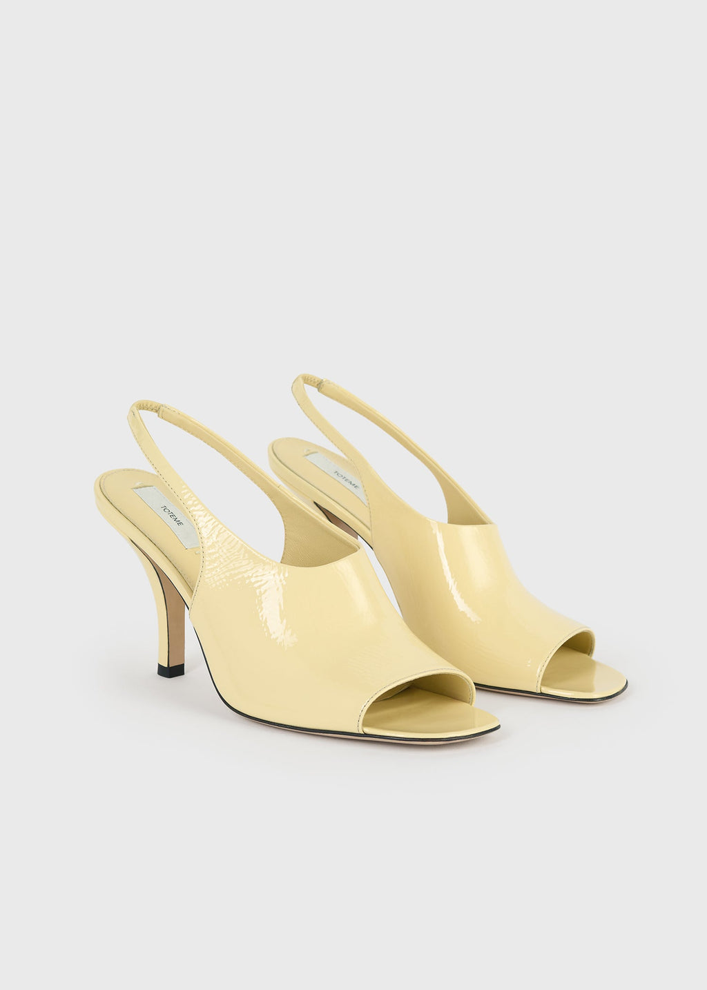Contour naplack slingbacks buttercup