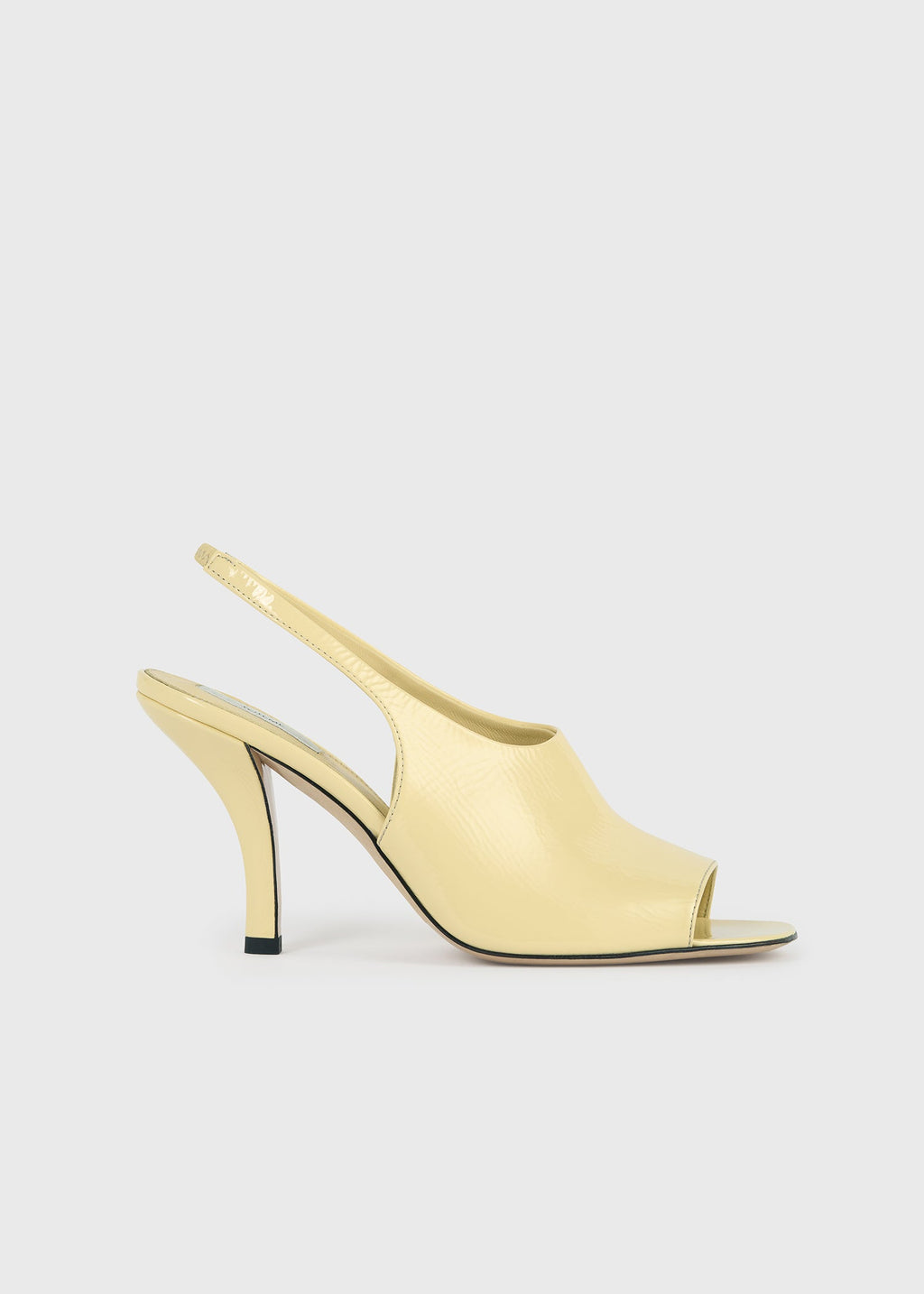 Contour naplack slingbacks buttercup